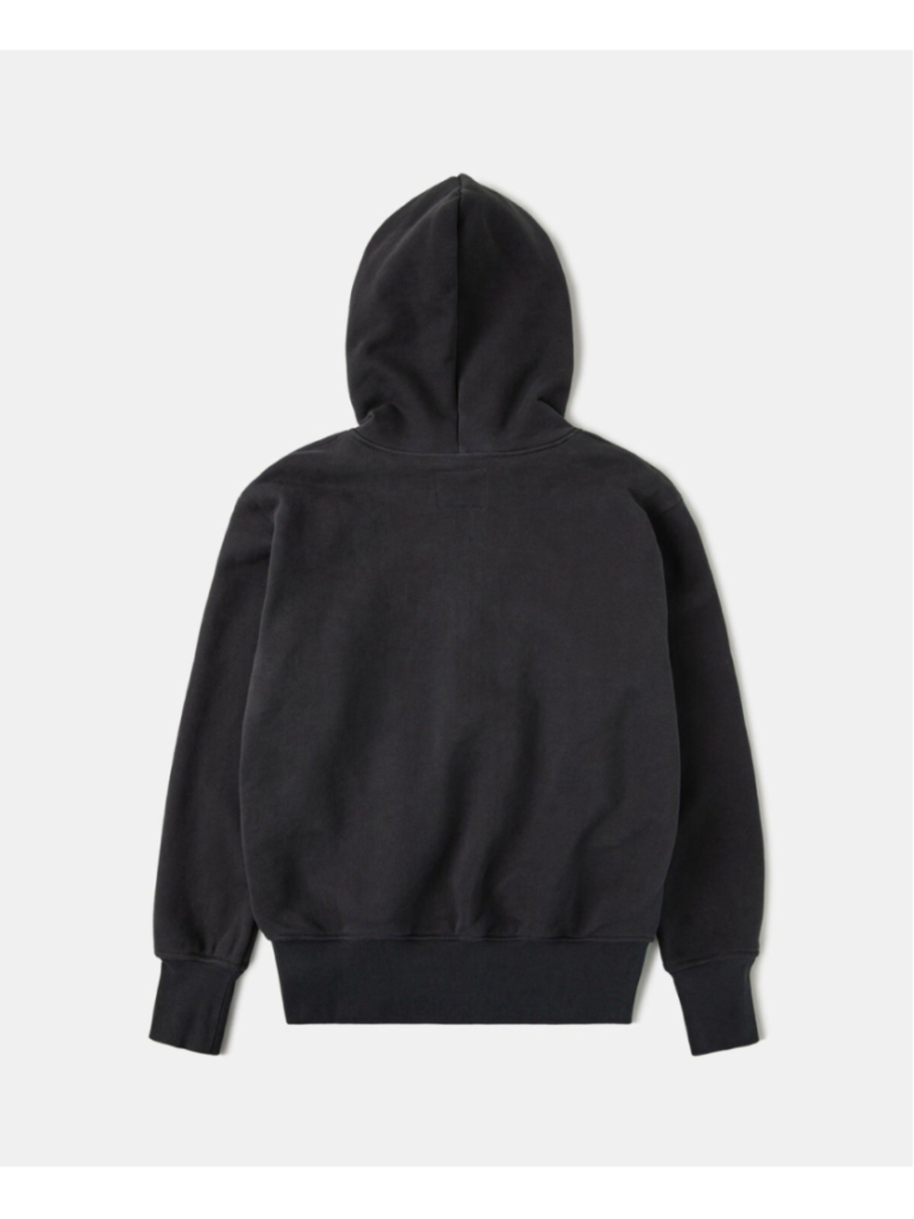 17.5 oz Terry Cloth Zip-Up Hoodie - Vintage Black Non Stock Mfg. Co. - Picture 3 of 15